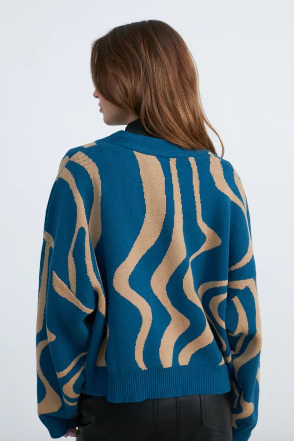 Cardigan aus Recycelter Baumwolle – Bild 2