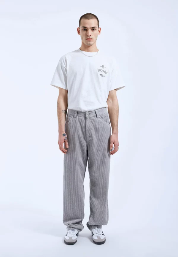 Dr. Denim Colt Worker - Light Grey Cord