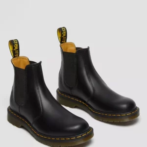 2976 Glattleder Chelsea Boots mit gelben Nahten – Bild 3