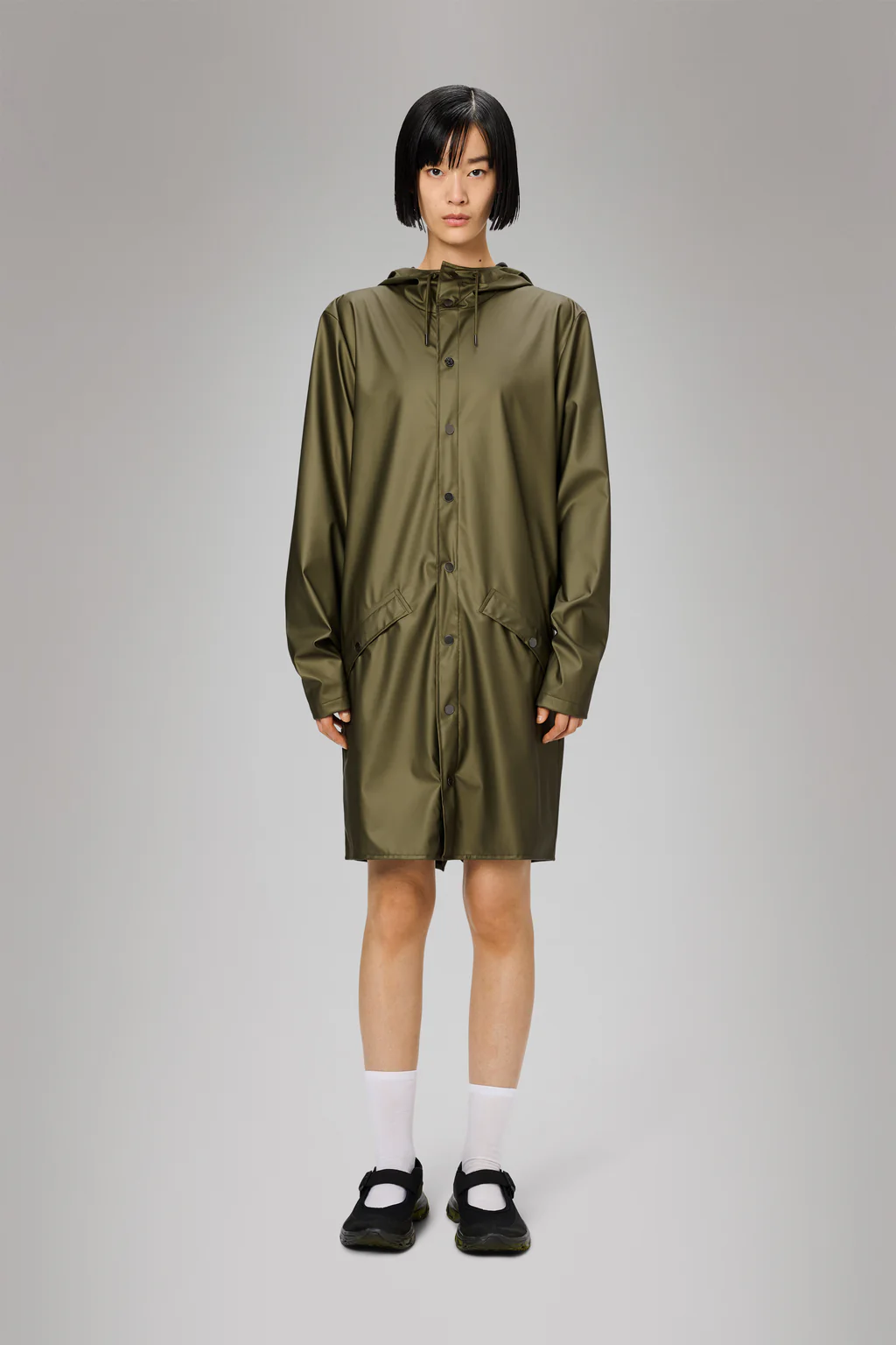 Rains Long Jacket – Bild 2